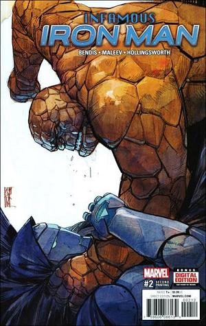 Infamous Iron Man #2 2ND PTG MALEEV cover