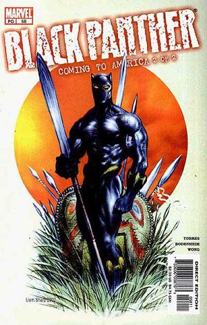 Black Panther #58 cover