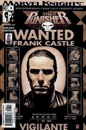Punisher (2001) #8  cover