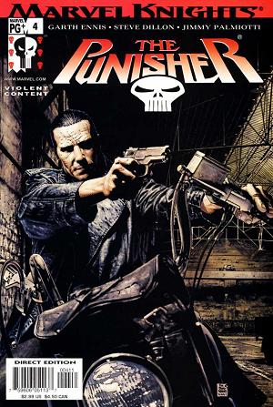 Punisher (2001) #4  cover