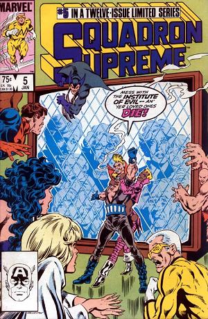 Squadron Supreme (1985) #5 cover