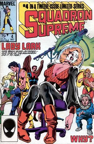 Squadron Supreme (1985) #4 cover