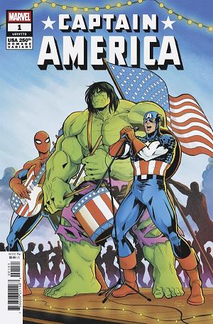 Captain America #1 LUCIANO VECCHIO 250TH HOMAGE cover