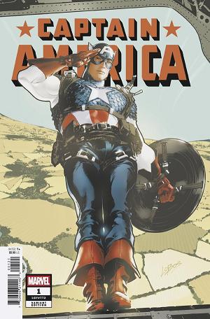 Captain America #1 PABLO VILLALOBOS cover