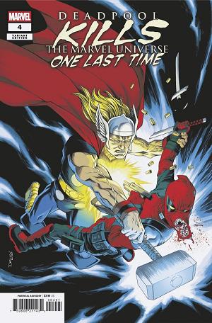 Deadpool Kills Marvel U One Last Time #4 (OF 5) SHALVEY cover
