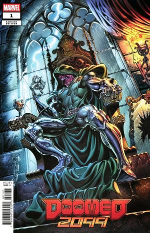 Doomed 2099 #1 CLAUDIO CASTELLINI cover