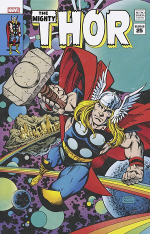 Immortal Thor #25 DAN JURGENS RETRO VISION cover