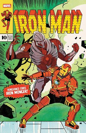 Iron Man #10 ANNIE WU RETRO VISION cover
