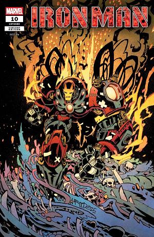 Iron Man #10 JIM MAHFOOD cover