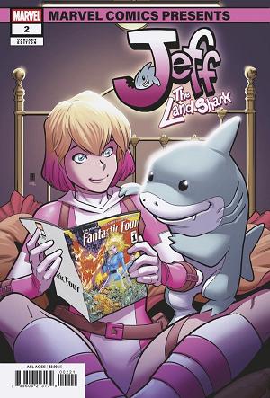 Jeff The Land Shark #2 MEDINA MARVEL COMICS PRESENTS cover