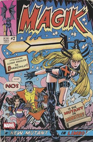 Magik #7 JOE QUINONES RETRO VISION cover