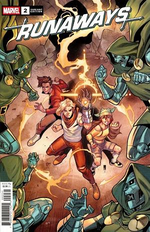 Runaways #2 (OF 5) PACO MEDINA cover