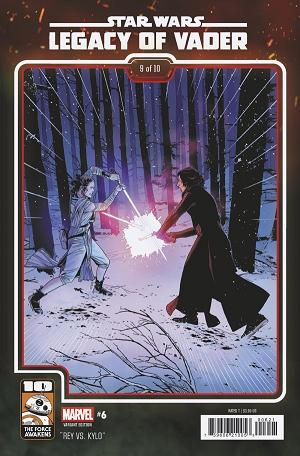 Star Wars Legacy Of Vader #6 FORCE AWAKENS 10TH ANN cover