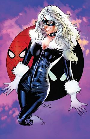 Black Cat #2 GREG LAND BLACK CAT VIRGIN VARIANT [1:50] cover