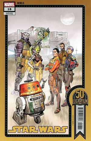 Star Wars #18 SPROUSE LUCASFILM 50TH cover