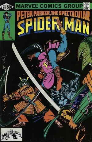 Peter Parker: The Spectacular Spider-Man #54 cover