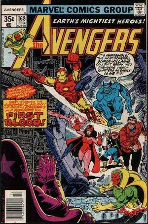 Avengers #168  cover