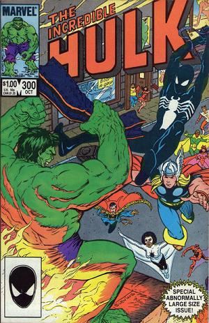Incredible Hulk #300 cover