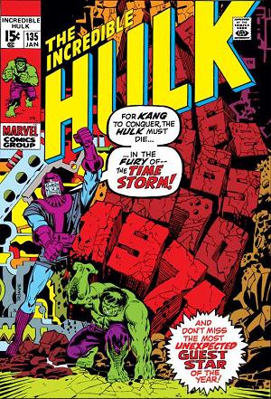 Incredible Hulk #135  cover