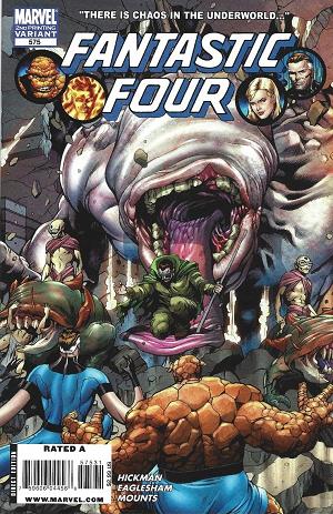 Fantastic Four #575 (2ND PRINTING cover