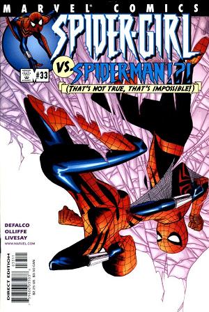 Spider-Girl #33  cover