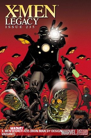X-Men Legacy #235 (IRON MAN BY DESIGN cover