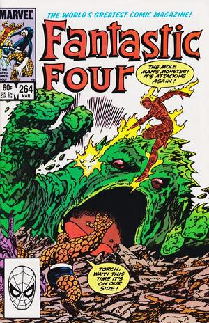 Fantastic Four #264  cover