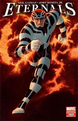 Eternals #2 John Romita Jr. Variant cover