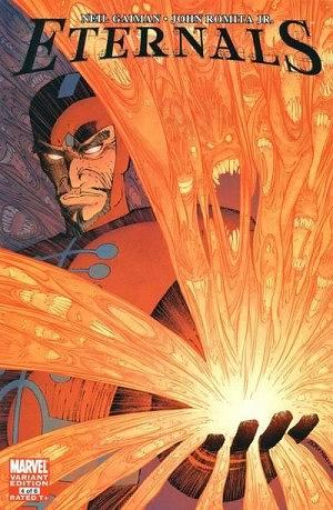 Eternals #4 John Romita Jr. Variant cover