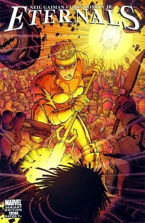 Eternals #6 John Romita Jr. Variant cover