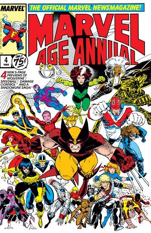 Marvel Age Annual #4 cover
