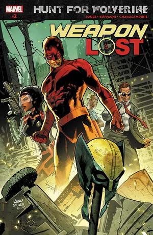 Hunt For Wolverine: Weapon Lost #2 cover
