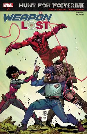 Hunt For Wolverine: Weapon Lost #3 cover