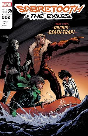 Sabretooth & The Exiles #2 cover