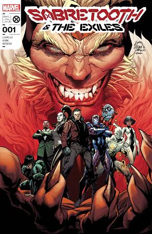 Sabretooth & The Exiles #1 cover