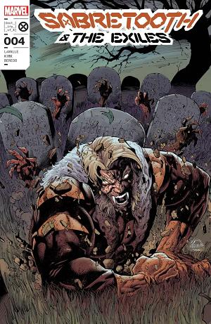 Sabretooth & The Exiles #4 cover