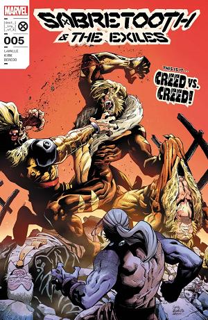Sabretooth & The Exiles #5 cover