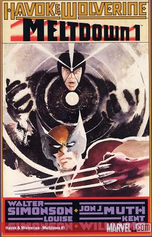Havok And Wolverine: Meltdown #1 cover