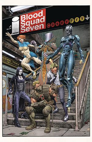 Blood Squad Seven #1 CVR B WESTON cover