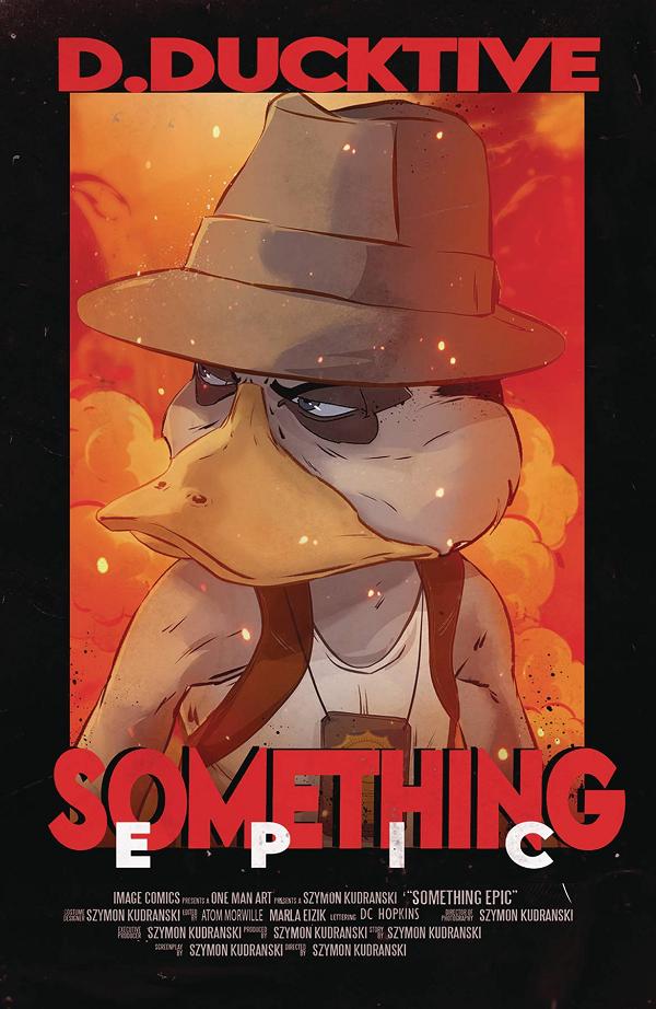 Something Epic #10 variant cover by Szymon Kudranski