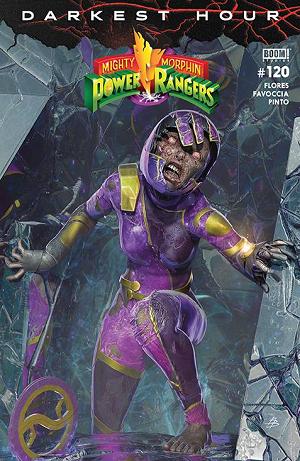 Mighty Morphin Power Rangers #120 CVR B DARK GRID BARENDS (C cover