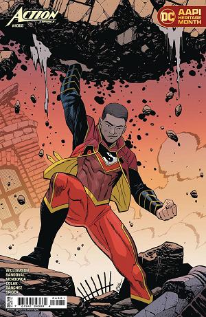 Action Comics #1065 CVR E YOUNG KENAN AAPI CSV HOB cover