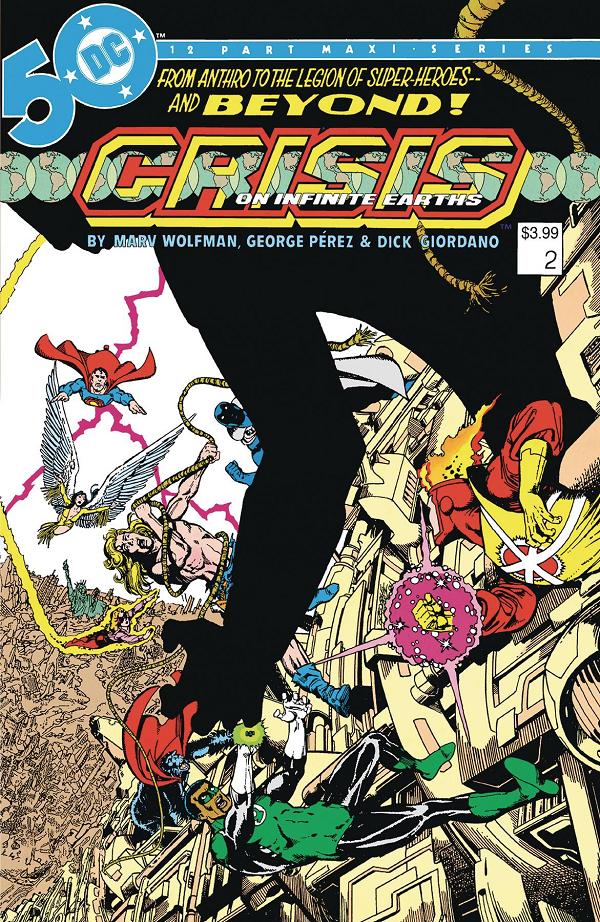Crisis On Infinite Earths #2 CVR A PEREZ cover