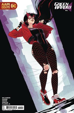Green Arrow #12 CVR C ANNIE WU RED CANARY AAPI CSV cover