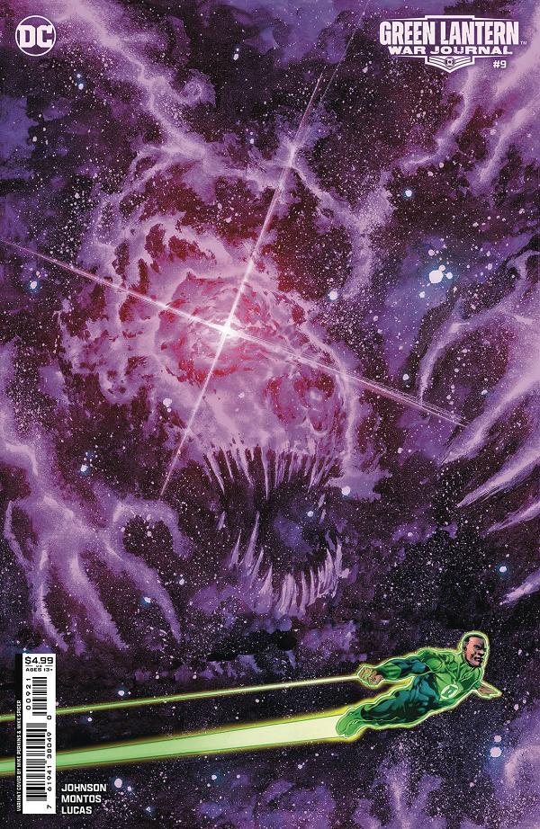 Green Lantern War Journal #9 CVR B MIKE PERKINS CSV cover