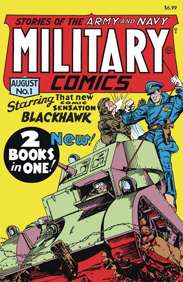 Military Comics #1 cover
