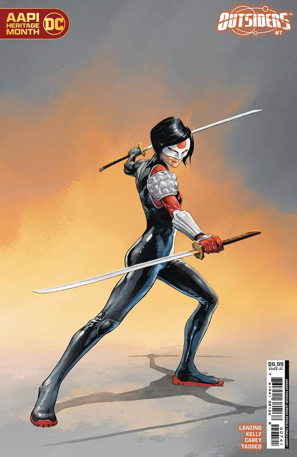 Outsiders #7 CVR C OPENA & MOREY KATANA AAPI CSV cover