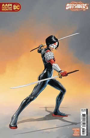Outsiders #7 CVR C OPENA & MOREY KATANA AAPI CSV cover