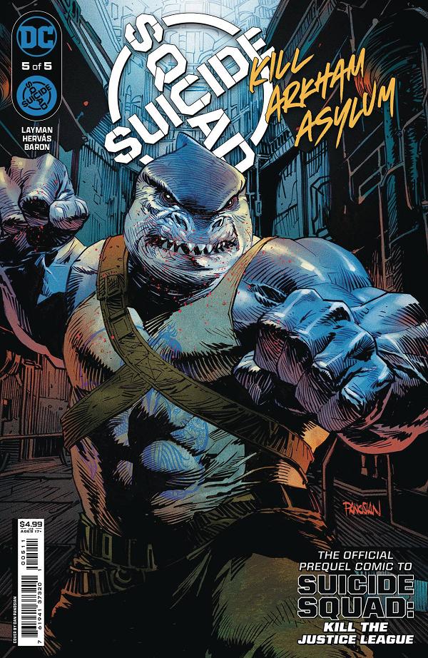 Suicide Squad Kill Arkham Asylum #5 CVR A PANOSIAN cover