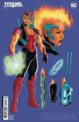 Titans #11 CVR C LUCAS MEYER DESIGN CSV cover